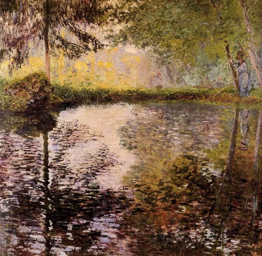 Claude Monet Pond at Montgeron